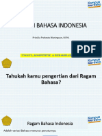 Ragam Bahasa Indonesia