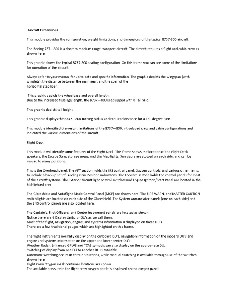 BOEING 737 800 MAINTENANCE MANUAL PDF FREE DOWNLOAD visual data 3