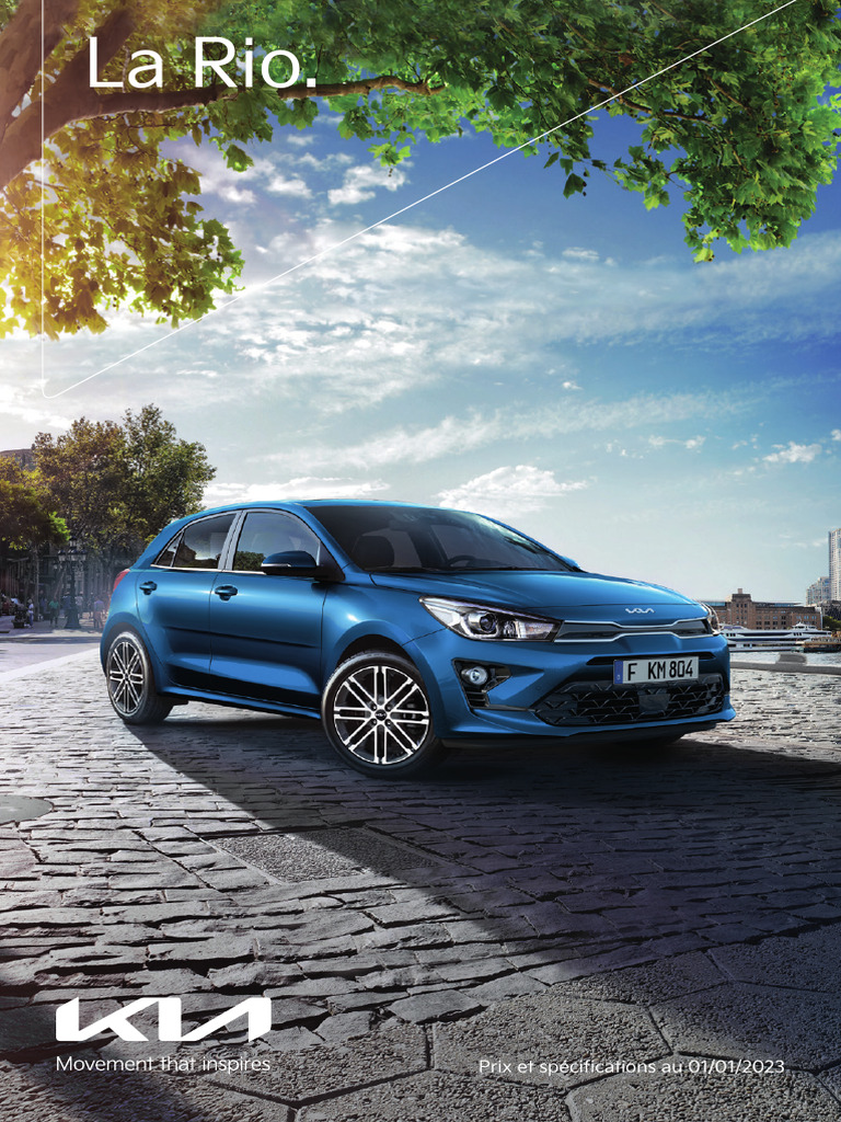 Prix et spécifications Kia Rio 2023 | PDF | Véhicules | Consommation de ...