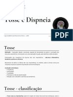 Tosse e Dispneia: Liga Acadêmica de Raciocínio Clínico - LARC