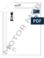 Grundfos CR20 12 Articulo 96500516 Motor Mob