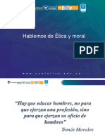 I Modulo Etica y Moral