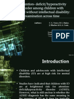 Authors: C. L. Neece, B. L. Baker, J. Blacher & K.A. Crnic.: Journal of Intellectual Disability Research (JIDR)