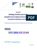 Meteorologia - Perigos - Ondas - Projecoes