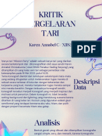 Kritik Pergelaran Tari 