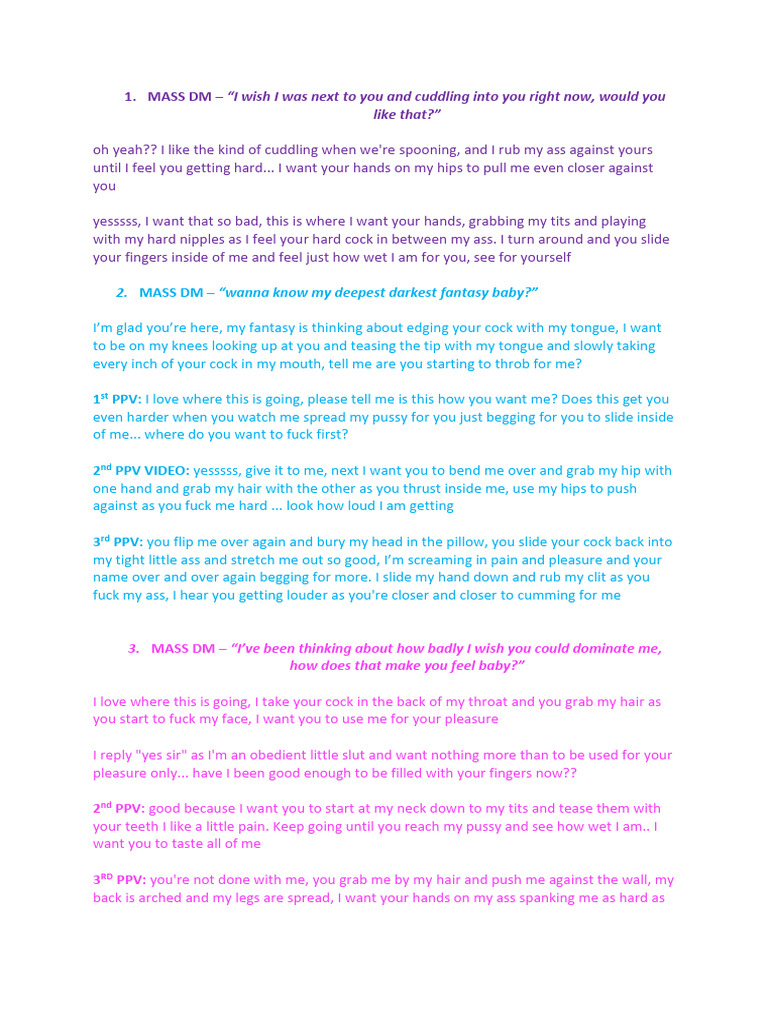 Riley Scripts | PDF