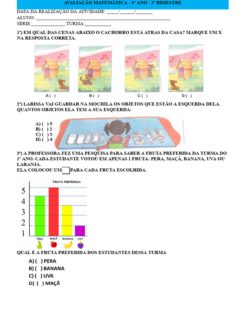 APOSTILA MATEM TICA 1 ANO ENSINO FUNDAMENTAL PDF visual data 5