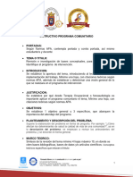 Instructivo Programa Comunitario