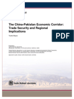 The China-Pakistan Economic Corridor Trade Security and Regional Implications