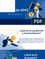 BORRON Y CUENTA NUEVA Ley 2157 Presentacion