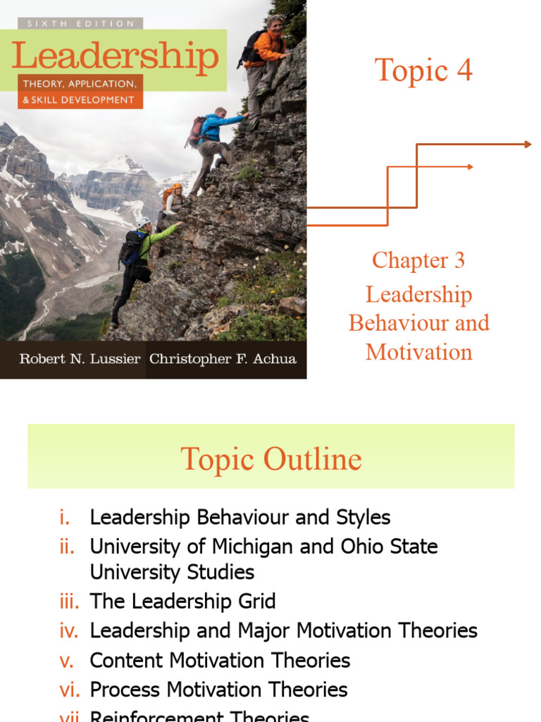 Leadership Behavior and Motivation Insights | PDF | Leadership ...