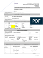 Formulario Transporte Cannabis NP Americanna - Orinoco