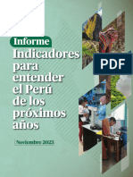Indicadores para Entender El Perú de Los Próximos Años