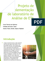 Projeto de implementacao de laboratorio de analise de agua-2