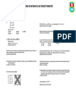 Exámen de Matematica de Tercer Trimestre 3ro y 4to