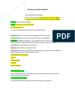 Proceso de Curtido de Pieles