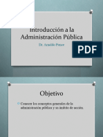 1 - Introducción A La Administración Pública
