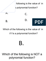 Polynomial Function