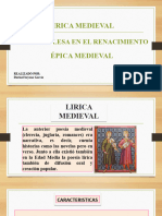 Diapositiva Lirica Medieval