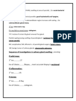 Breif of Salivary and Misc