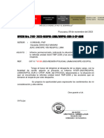 Informe de La TMP - 2256 Salido de Jurisdiccion 105