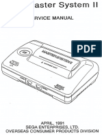 Sega Master System II Service Manual April, 1991