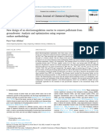 New Design of An Electrocoagulation Reactor To Remove Pollutants From