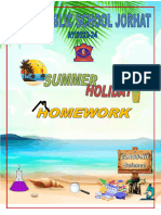 Summer Vacation Homework - Class-XIIsc