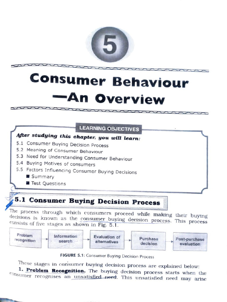 Understanding Consumer Buying Process | PDF | Motivational | Motivation