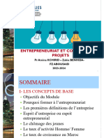 Cours Entrepreneuriat - 2023 - 24 - PR KCHIRID