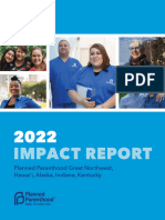 Planned Parenthood Great Northwest 2022 Impact Report Digital
