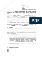 Modelo de Demanda de Ejecucion de Laudo Arbitral