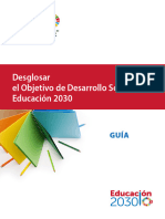 ODS4 - Indicadores de Las Metas en Argentina