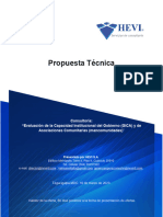 Propuesta Técnica Proceso Evaluación Proyecto Mgdiii - Hevi S.A.