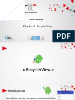 Chapitre 5 - RecyclerView