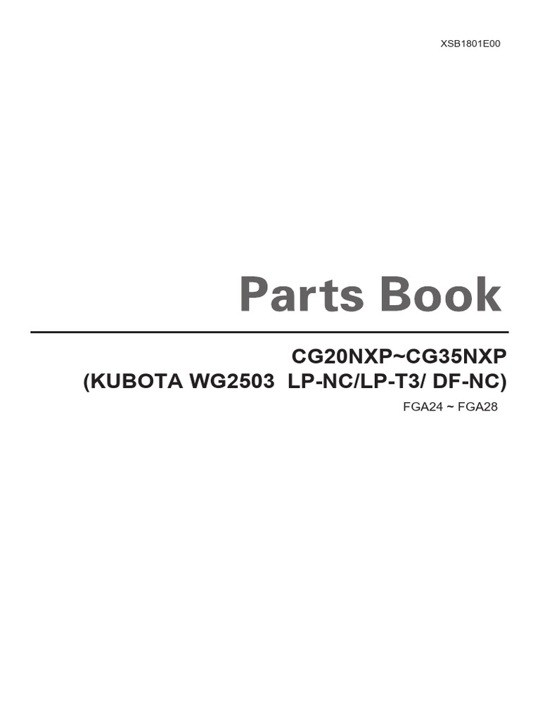 Doosan Lift Truck Parts Manual | PDF | Internal Combustion Engine
