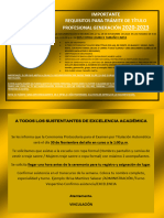 REQUISITOS PARA TITULO-2023 - Publicacion