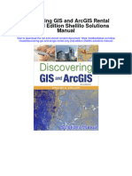 Discovering Gis and Arcgis Rental Only 2nd Edition Shellito Solutions Manual