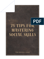 75 Tips For Mastering Social Skills
