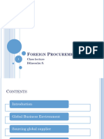 Foreign Procurement1