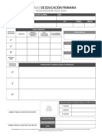 Boleta 2023 Primaria 1°