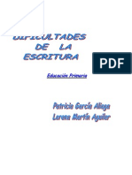 Dificultades de La Escritura