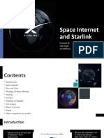 Space Internet and Starlink