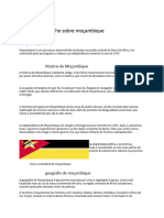 Trabalho Sobre Moçambique