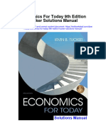 Economics For Today 9th Edition Tucker Solutions Manual