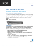 Server C220m4 - Datasheet