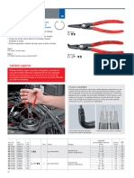 Alicates Seeger Interiores Knipex