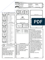 5E - CharacterSheet - Fillable New