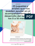 23 Juguetes para Niños de 0 A 18 Meses