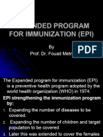 Expanded Program For Immunization Epi